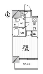 江坂駅 徒歩5分 12階の物件間取画像